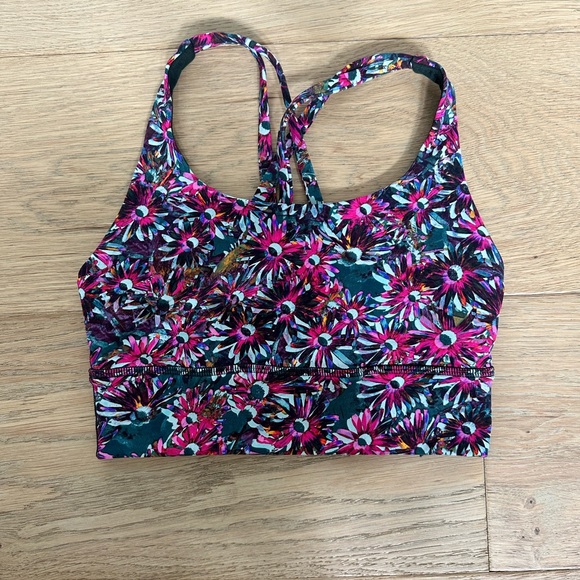 (2) lululemon flower bra - Picture 1 of 4